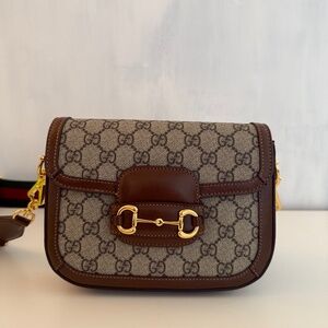 Gucci GG Supreme Horsebit 1955 Mini